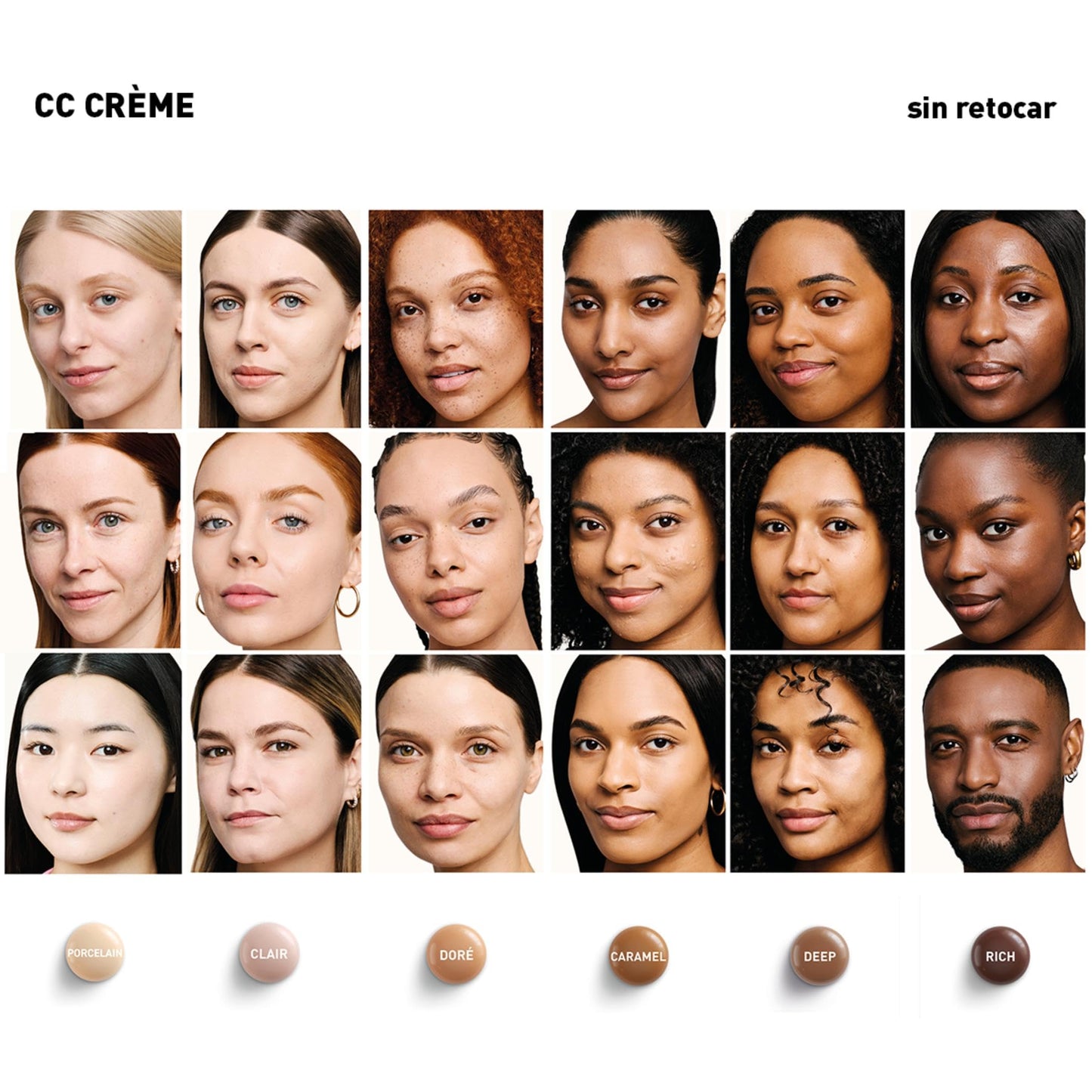 Erborian - CC Crème con Centella Asiática - Crema Facial Iluminadora de Alta Definición y Maquillaje - Protección Solar SPF 30 - Cosmética Coreana - Doré 15ml